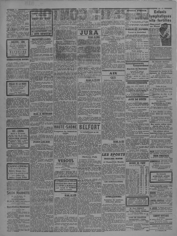 15/11/1940 - Le petit comtois [Texte imprimé] : journal républicain démocratique quotidien