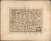 Carte de la Franche-Comté et du duché de Montbéliart, faite sur les lieux par Tissot, géographe franc-comtois. 2 lieues. [Document cartographique] , Paris : chez H. Jaillot, 1669