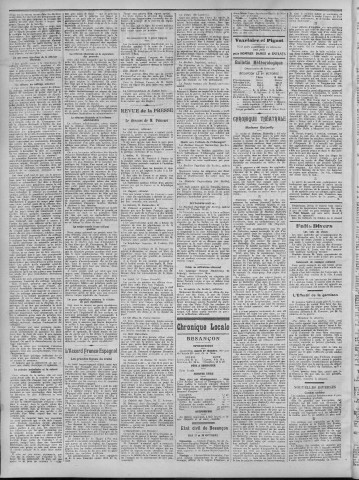 29/10/1912 - La Dépêche républicaine de Franche-Comté [Texte imprimé]