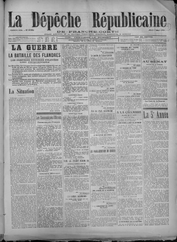 02/08/1917 - La Dépêche républicaine de Franche-Comté [Texte imprimé]
