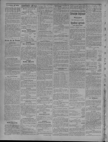 08/05/1907 - La Dépêche républicaine de Franche-Comté [Texte imprimé]