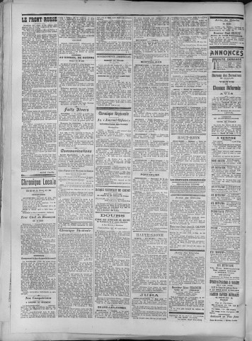 20/06/1917 - La Dépêche républicaine de Franche-Comté [Texte imprimé]