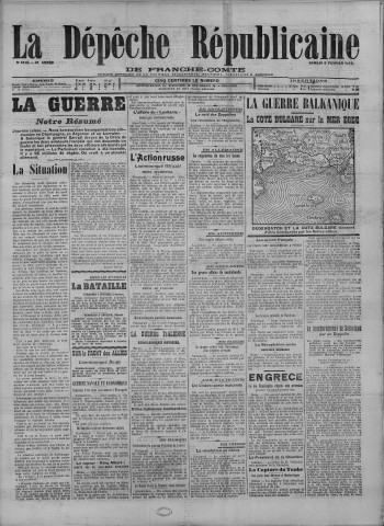 05/02/1916 - La Dépêche républicaine de Franche-Comté [Texte imprimé]