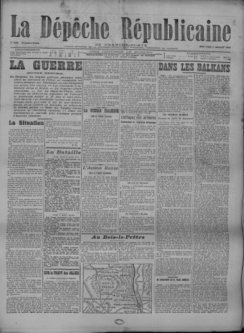 07/07/1915 - La Dépêche républicaine de Franche-Comté [Texte imprimé]