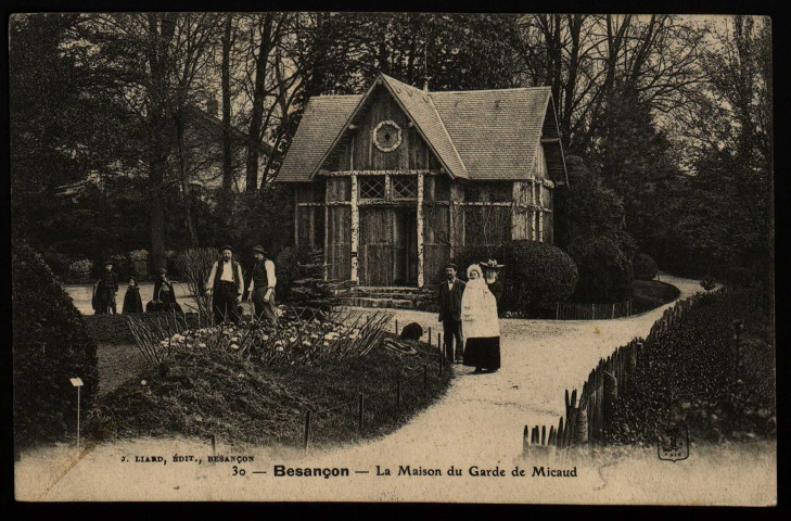 Besançon. La Maison du Garde de Micaud [image fixe] , Besançon : J. Liard, 1904/1908