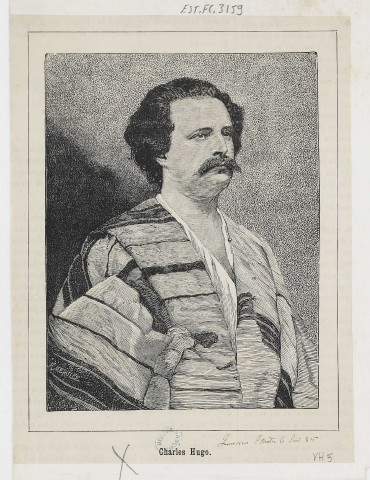 Charles Hugo [image fixe] / F. Méaulle , Paris, 1885