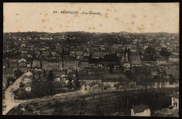 Besançon. - Vue générale [image fixe] , 1904/1930