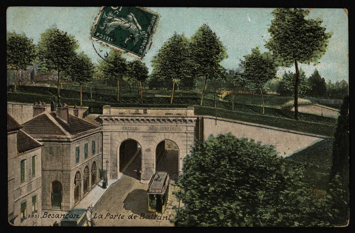 Besançon - La Porte de Battant [image fixe] , Besançon : L. V. & Cie, 1904/1908