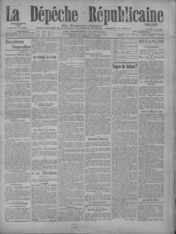 04/06/1920 - La Dépêche républicaine de Franche-Comté [Texte imprimé]