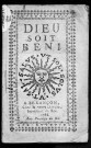 1786 - Dieu soit béni [Texte imprimé]