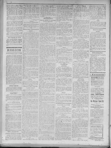 24/01/1921 - La Dépêche républicaine de Franche-Comté [Texte imprimé]