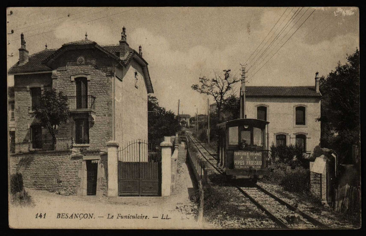 Besançon - Besançon - Le Funiculaire [image fixe] , Paris : LL., 1904/1910