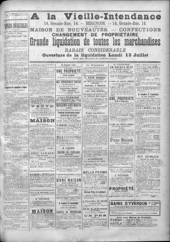 12/07/1896 - La Franche-Comté : journal politique de la région de l'Est
