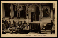 Besançon - Besançon-les-Bains - Hôtel de Ville - Salle des Mariages. [image fixe] , Mulhouse : Imp. Edit. Braun & Cie, 1930/1939