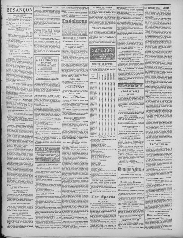 03/02/1924 - La Dépêche républicaine de Franche-Comté [Texte imprimé]