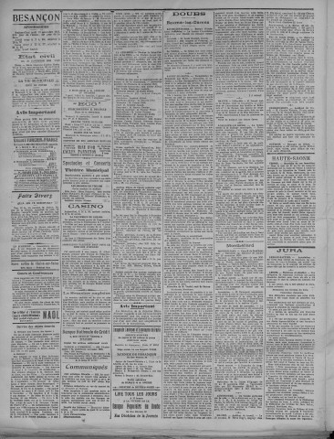 29/11/1923 - La Dépêche républicaine de Franche-Comté [Texte imprimé]
