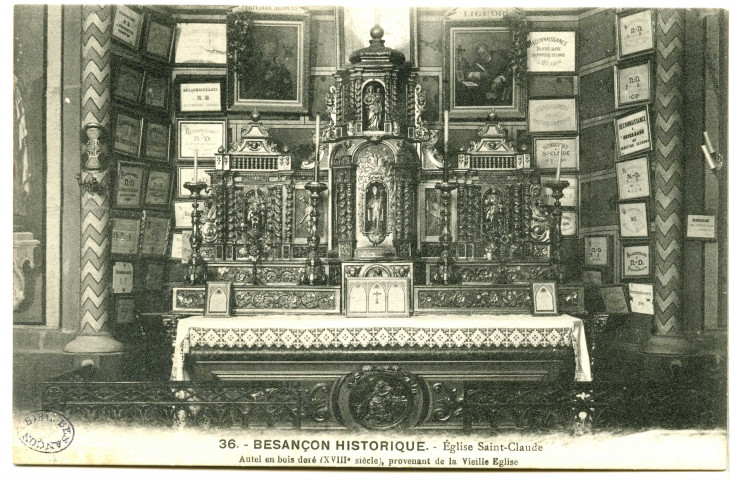 Besancon historique. - Eglise Saint-Claude [image fixe] 1904/1930