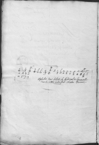 Ms Granvelle 4 - « Mémoires de ce qui s'est passé sous le ministère du chancelier et du cardinal de Granvelle... Tome IV. » (1546-1607)