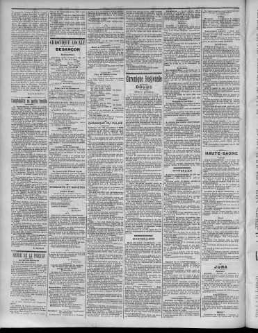 25/11/1905 - La Dépêche républicaine de Franche-Comté [Texte imprimé]