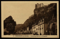 - Besançon-Les-Bains. - Faubourg Rivotte - La Citadelle [image fixe] , Besançon : Etablissements C. Lardier, C. L. B., 1930-1950