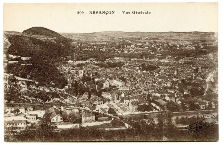 Besançon-les-Bains. - Vue générale [image fixe] , Besançon : Etablissements C. Lardier, 1904/1930