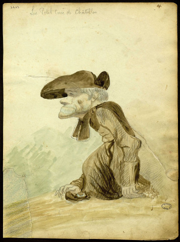 Le petit curé de Chatillon , [Besançon], [circa 1840]