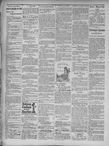15/05/1925 - La Dépêche républicaine de Franche-Comté [Texte imprimé]