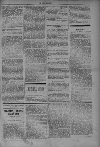 04/08/1883 - Le petit comtois [Texte imprimé] : journal républicain démocratique quotidien