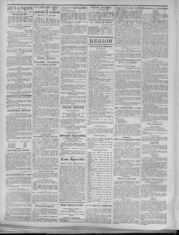 16/11/1921 - La Dépêche républicaine de Franche-Comté [Texte imprimé]