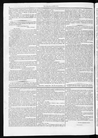 11/09/1849 - Le Franc-comtois - Journal de Besançon et des trois départements