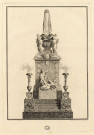 Catafalque pour la pompe funèbre de Marie-Thérèse, à Notre-Dame de Paris [image fixe] / Paris dess. du Cabi.du Roi 1781, J.M. Moreau Le Jeune dess. et gra. du Cabi. du Roi scul. 1781 , 1781
