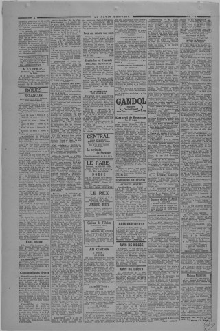23/03/1944 - Le petit comtois [Texte imprimé] : journal républicain démocratique quotidien
