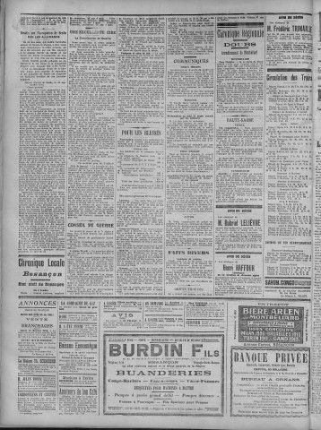 07/10/1914 - La Dépêche républicaine de Franche-Comté [Texte imprimé]