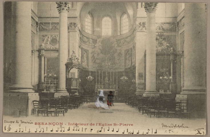 Besançon - Intérieur de l'Eglise St-Pierre [image fixe] , 1897/1903