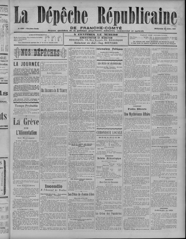 24/04/1907 - La Dépêche républicaine de Franche-Comté [Texte imprimé]