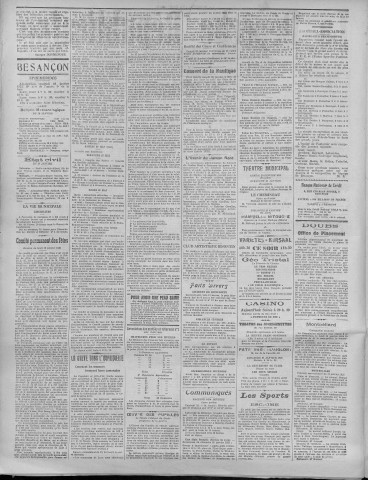 19/01/1923 - La Dépêche républicaine de Franche-Comté [Texte imprimé]