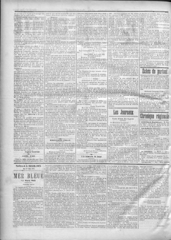 01/05/1894 - La Franche-Comté : journal politique de la région de l'Est