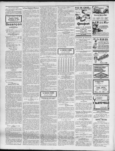 11/03/1931 - La Dépêche républicaine de Franche-Comté [Texte imprimé]
