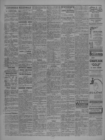 20/08/1932 - Le petit comtois [Texte imprimé] : journal républicain démocratique quotidien