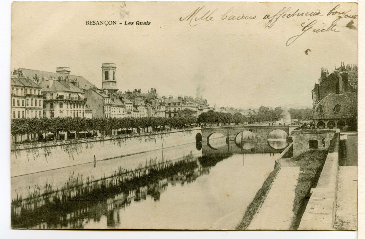 Besançon. Les Quais [image fixe] , 1904/1930