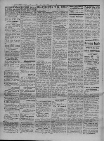 10/03/1915 - La Dépêche républicaine de Franche-Comté [Texte imprimé]
