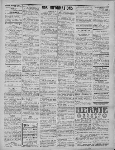 01/04/1921 - La Dépêche républicaine de Franche-Comté [Texte imprimé]