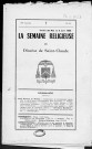 29/05/1952 - La Semaine religieuse du diocèse de Saint-Claude [Texte imprimé]