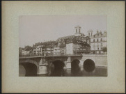 MAUVILLIER, Emile. Besançon. Pont Battant ; "M. Cellard" en bleu au dos