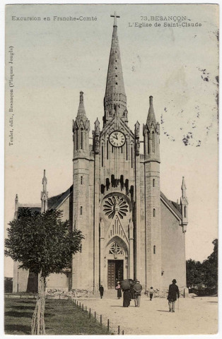 Besançon. L'église de Saint-Claude [image fixe] , Besançon : Teulet, 1904/1905