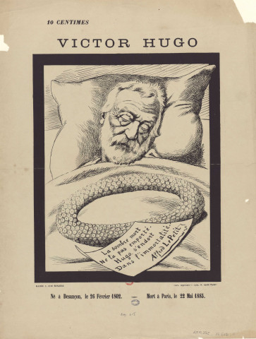 Victor Hugo [image fixe] / Alfred Le Petit  ; Imprimerie C. Lévy Madre, 1885