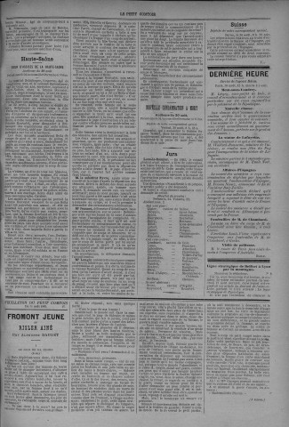 31/08/1883 - Le petit comtois [Texte imprimé] : journal républicain démocratique quotidien