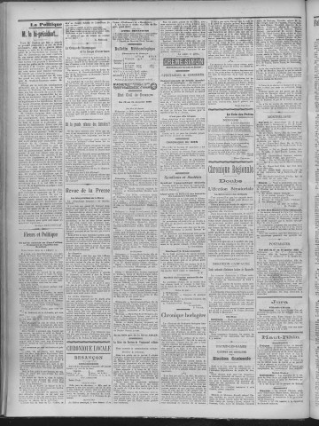 26/01/1908 - La Dépêche républicaine de Franche-Comté [Texte imprimé]