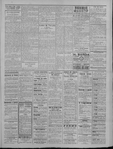 12/03/1922 - La Dépêche républicaine de Franche-Comté [Texte imprimé]