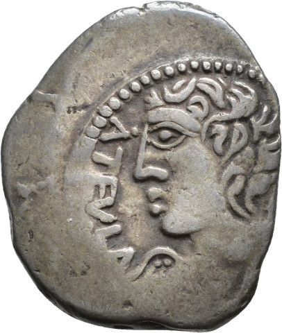 A.GX.17 - pièce de monnaie ; quinaire